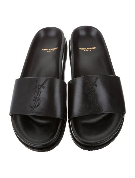 jimmy sandals ysl|Shop Saint Laurent Jimmy Leather Slides .